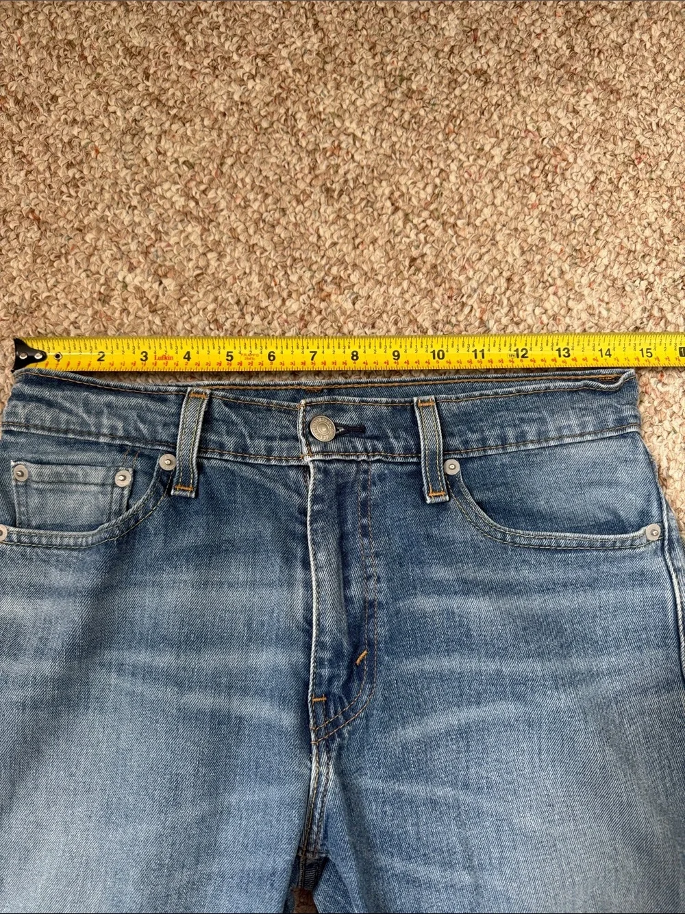 Levi’s Men’s 513 Blue Jeans 29x30